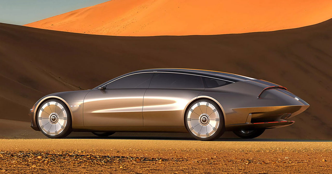 Концепт Buick Electra Orbit: вид сбоку