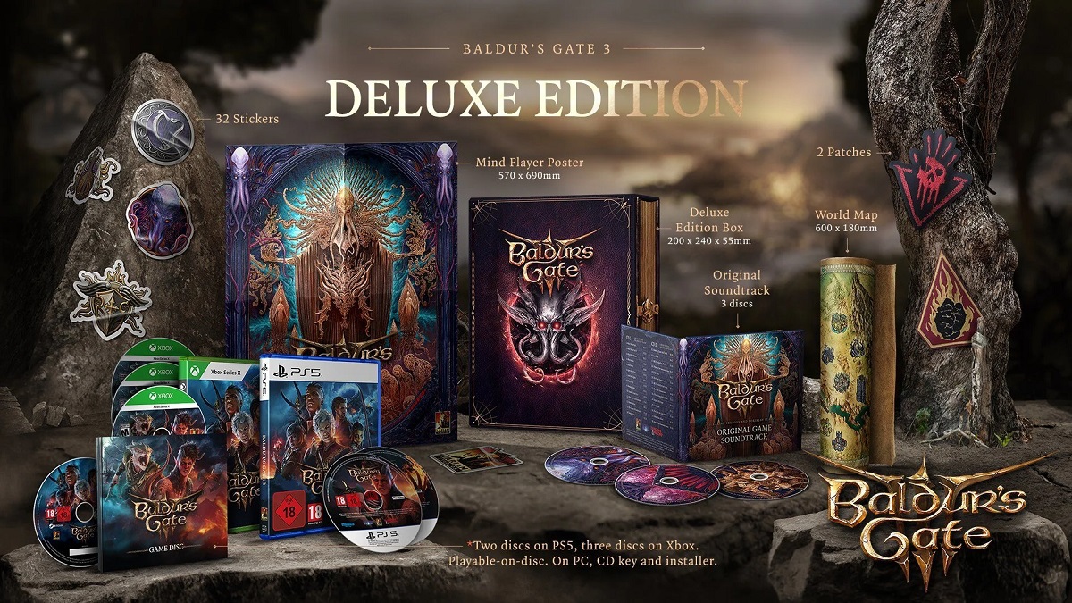 Larian Studios unveiled Baldur's Gate III Deluxe Edition: collectors will love it!
