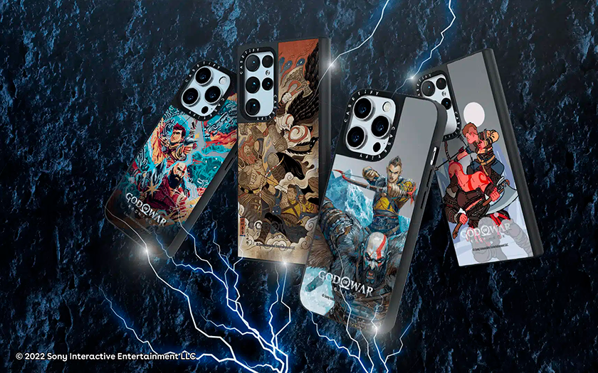 9 листопада PlayStation разом з CASETiFY випустять чохли для смартфонів на честь виходу God of War Ragnarok-2