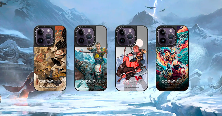 9 листопада PlayStation разом з CASETiFY випустять чохли для смартфонів на честь виходу God of War Ragnarok