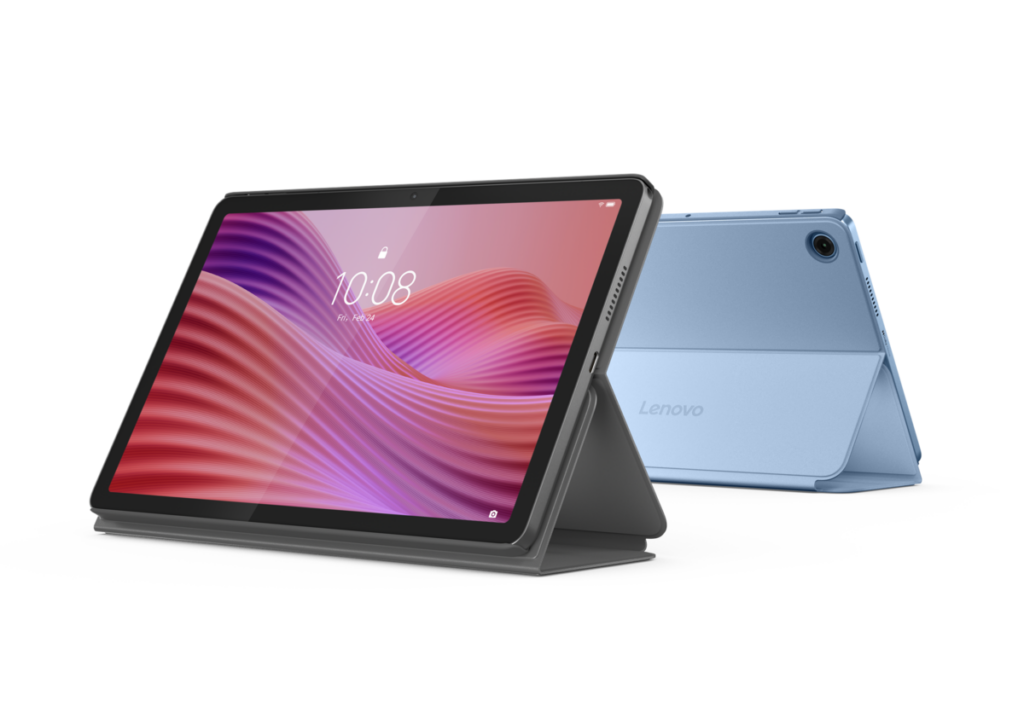 Photo de groupe de la Lenovo Tab Luna Grey avec WiFi