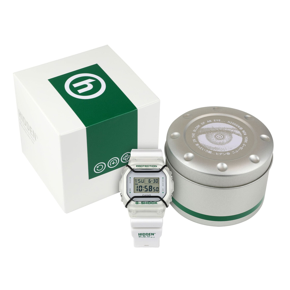G-Shock DW5600HDN257 в прозрачном корпусе