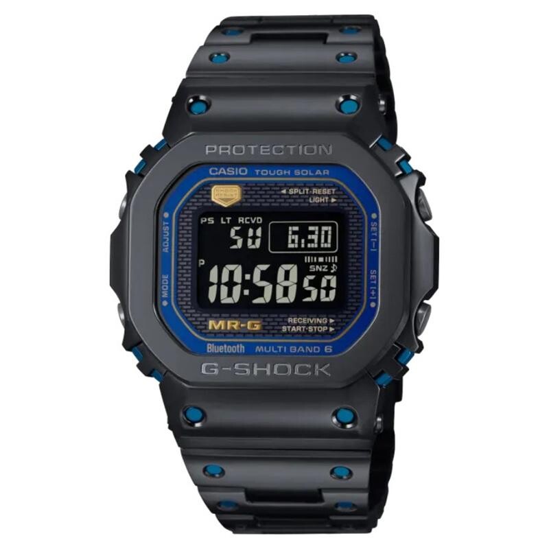 Design details of the Casio MRG-B5000BA-1JR watch