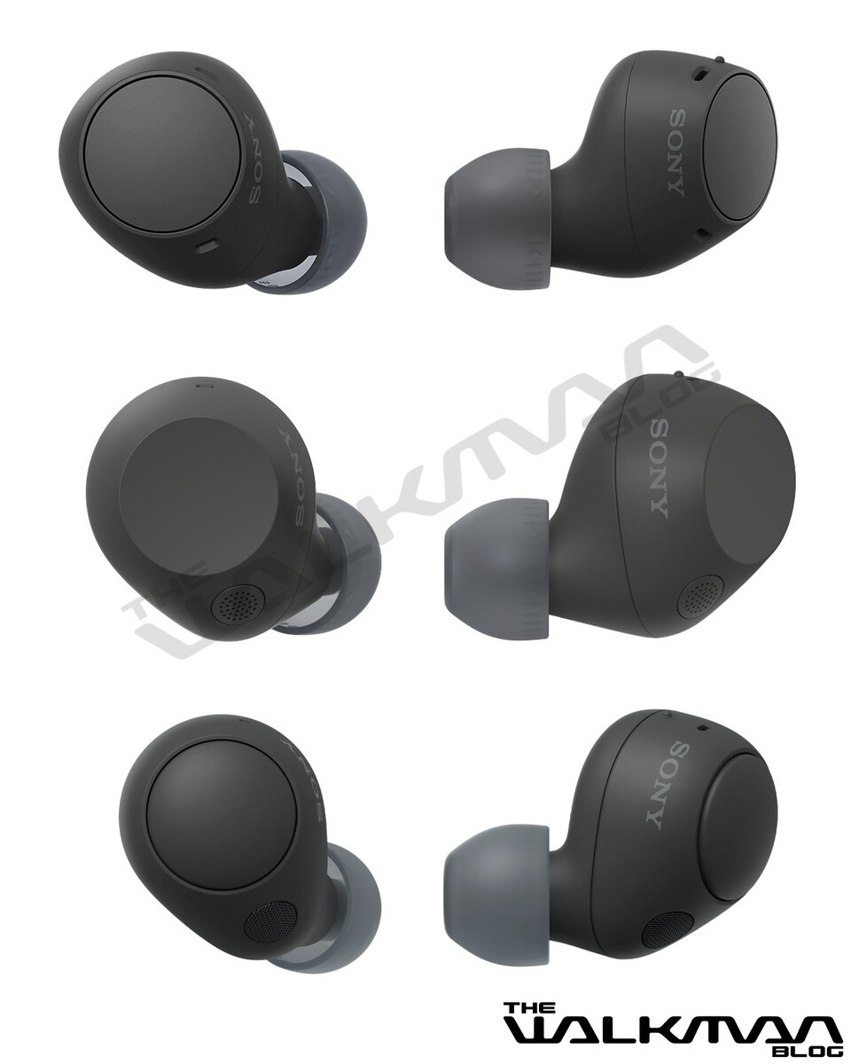 Изображение беспроводных наушников Sony WF-C710N снизу