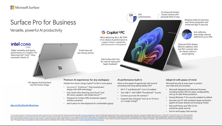 Surface Pro 11 Intel релиз изображения 1