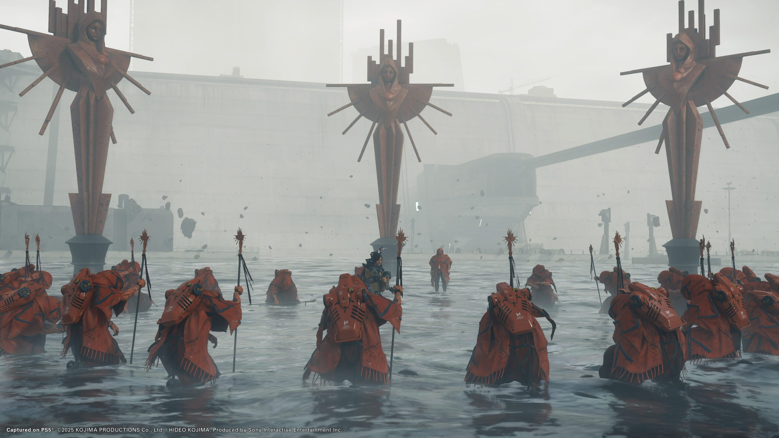 Une scène de Death Stranding 2 : On the Beach