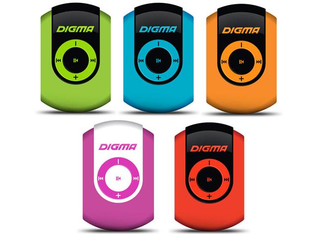 Компактный MP3-плеер Digma C1