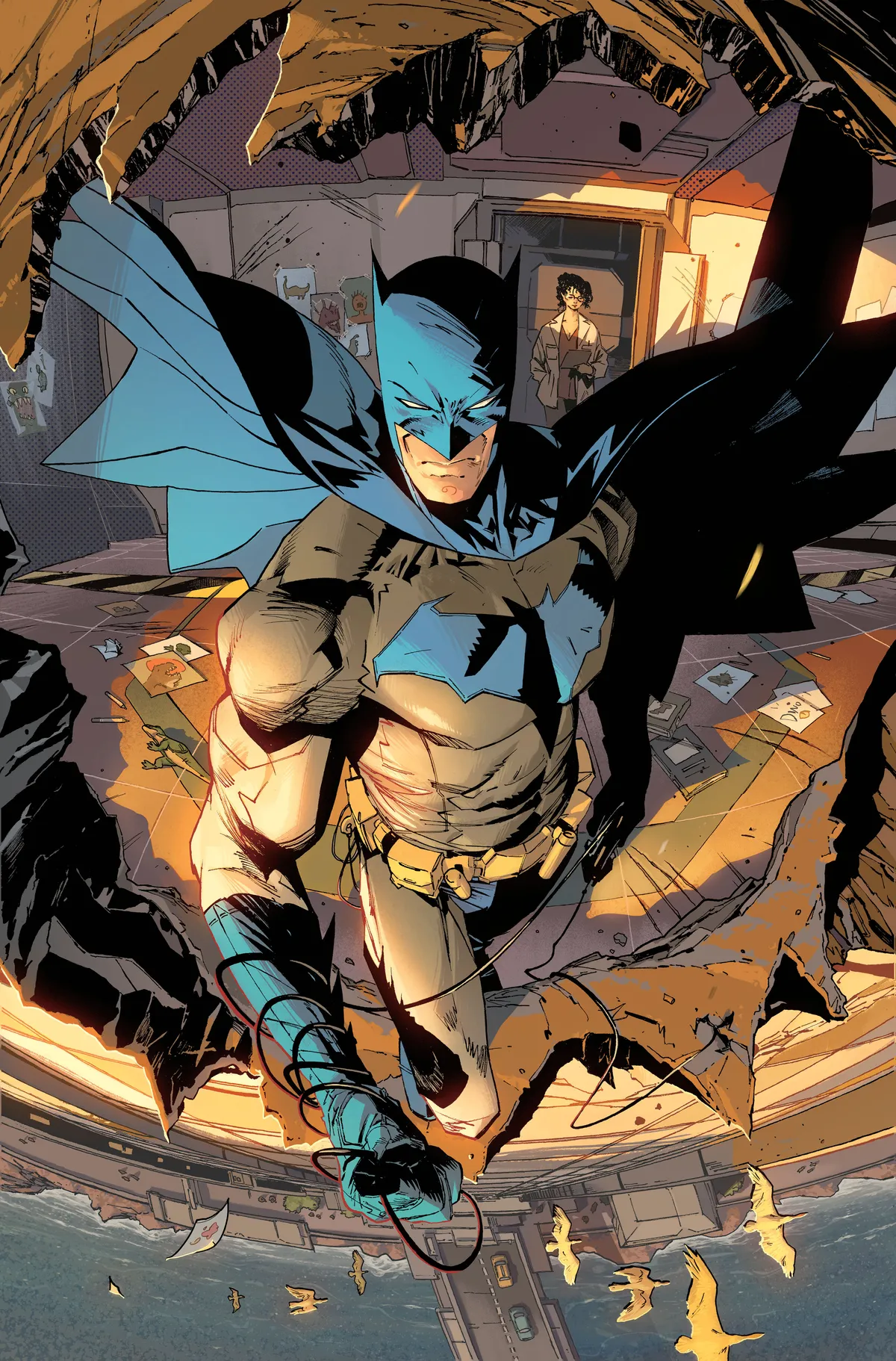 Batman comic book #1 - Classic blue and grey costume