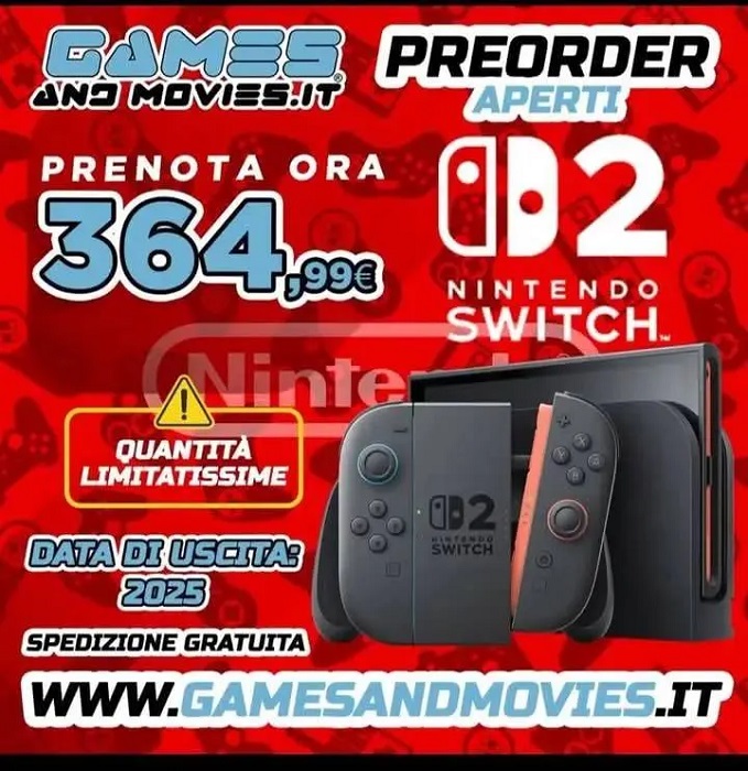 Nintendo Switch 2 promotional poster