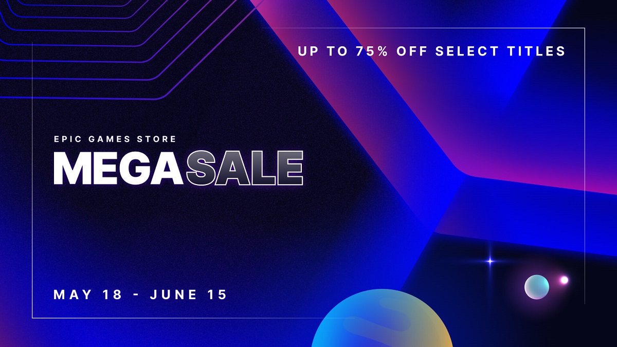 The Epic Games Store has launched a Mega Sale. Hundreds of games with up to 75% off are available to gamers