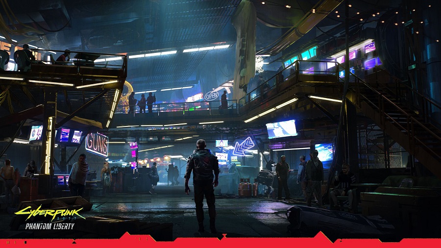 Cyberpunk 2077 developers have unveiled atmospheric art of one of the central locations of the Phantom Liberty expansion-2