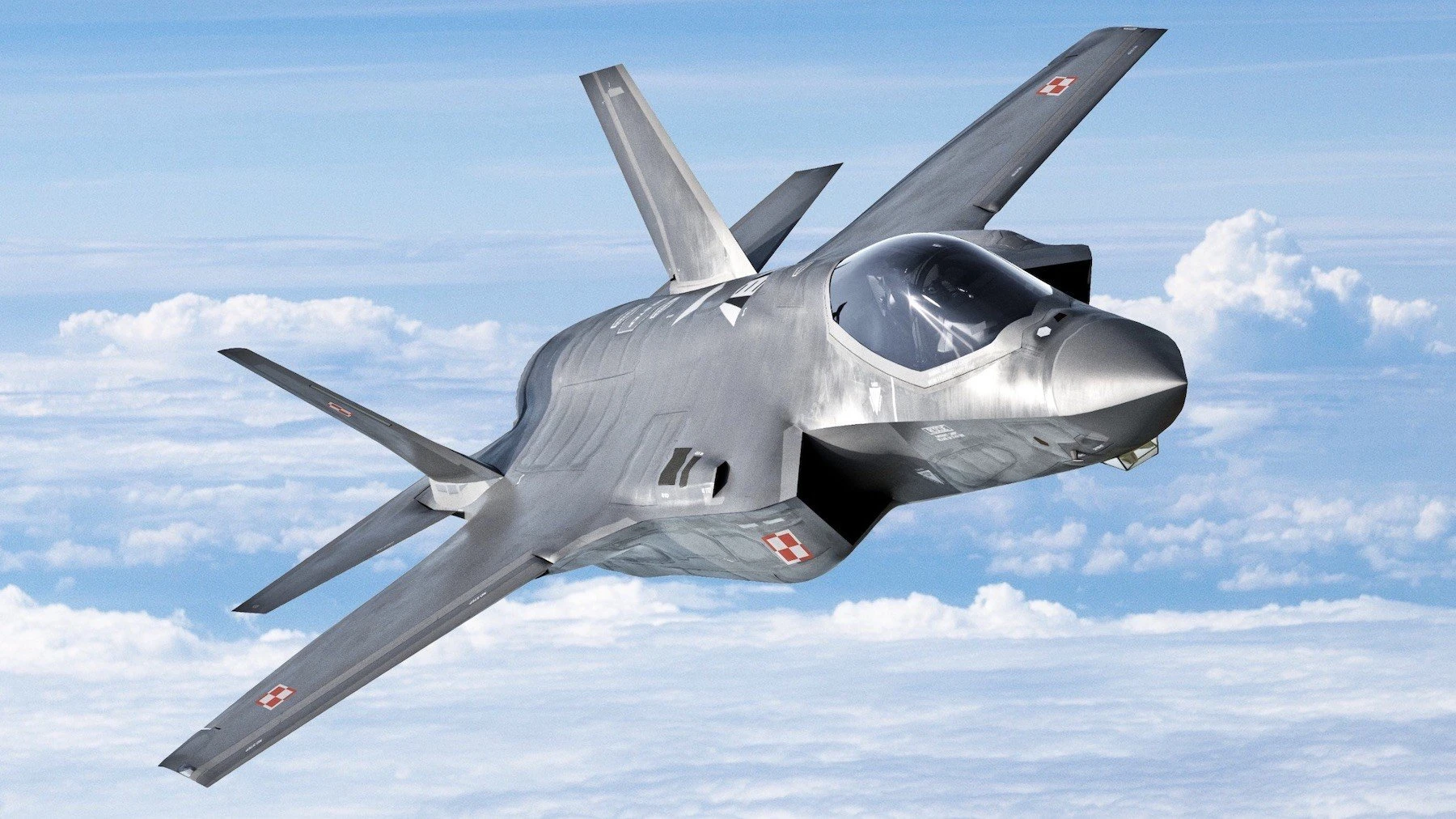 Avion de combat américain F-35, illustration de Lockheed Martin