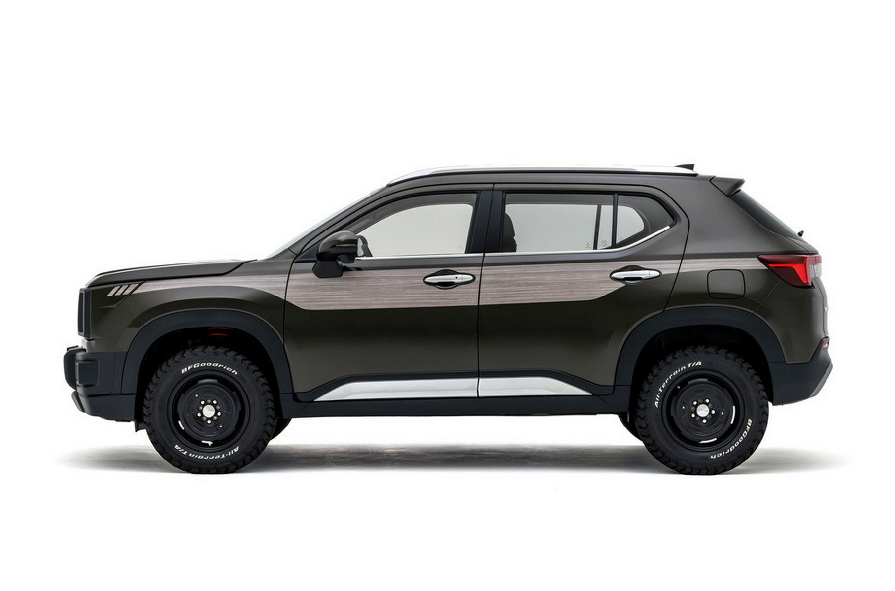 Le design du Honda WR-V.