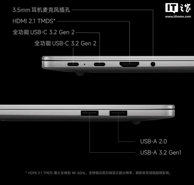 Ports of Redmi Book 14