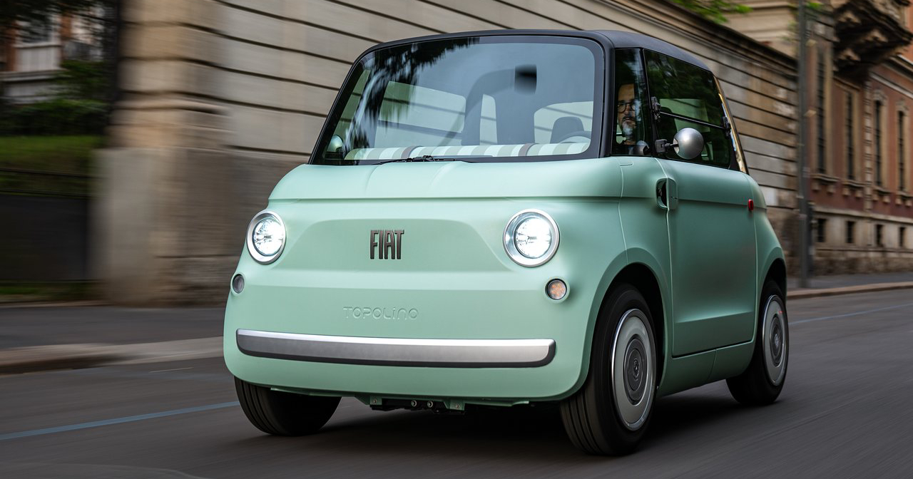 Fiat Topolino 2024 Side View