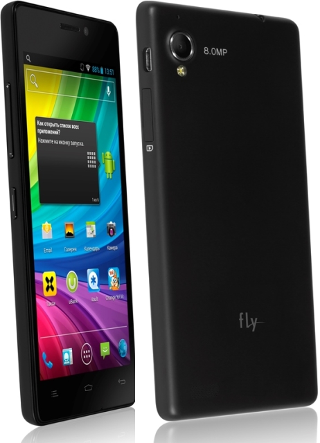 Смартфон Fly IQ4412 Quad Coral с 4.77-дюймовым Super AMOLED-дисплеем 1280х720-2