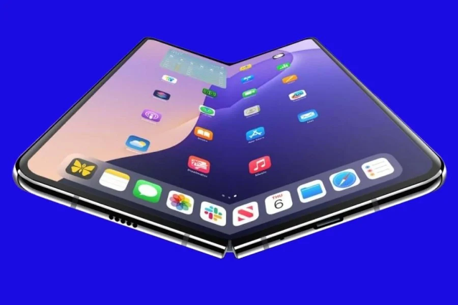 Unofficial concept of a foldable iPhone