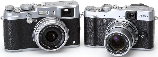 На заметку украинским фотографам: цены на Fujifilm FinePix X100S и X20