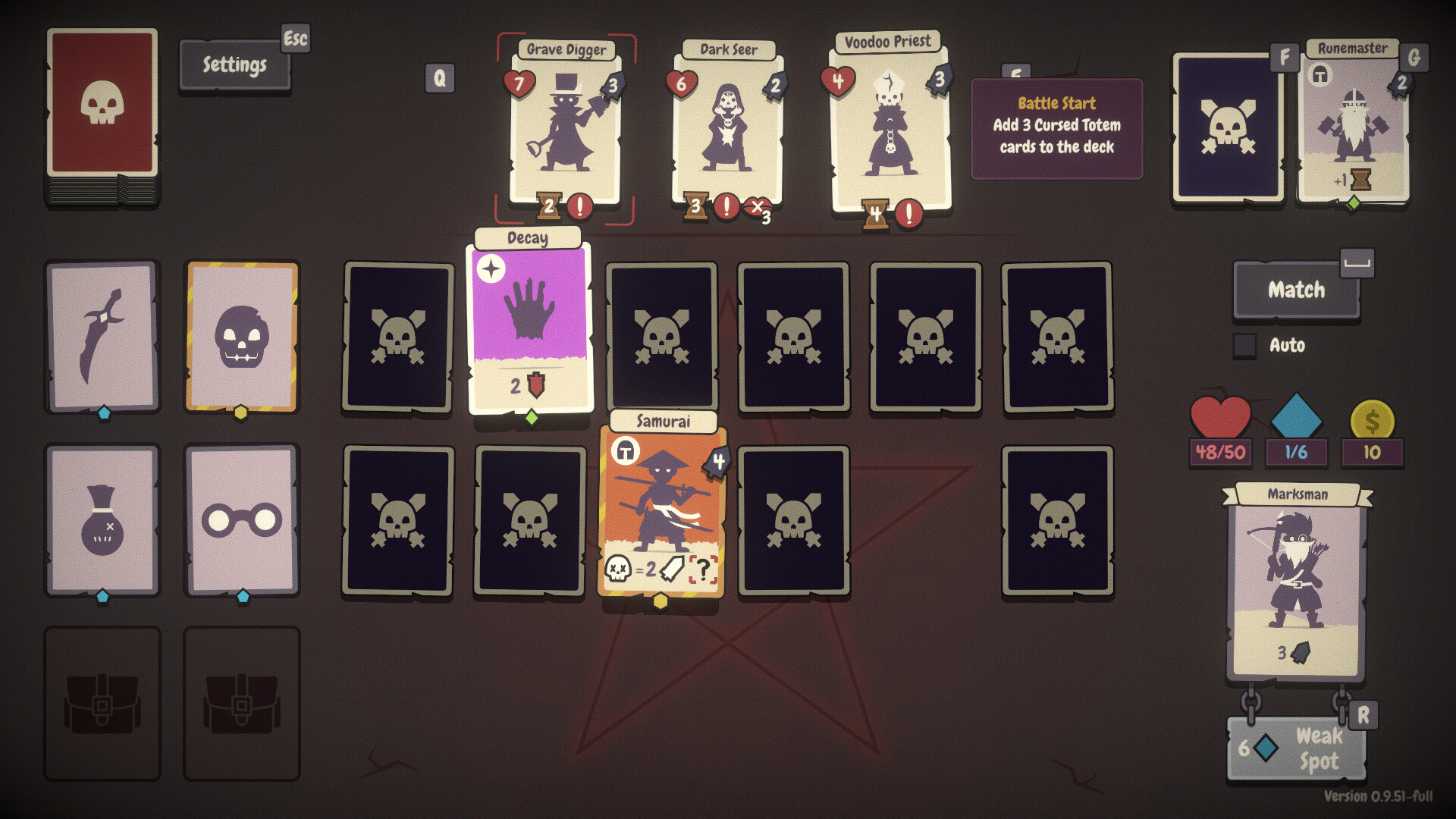 Gameplay of the game Pairs Perils 2
