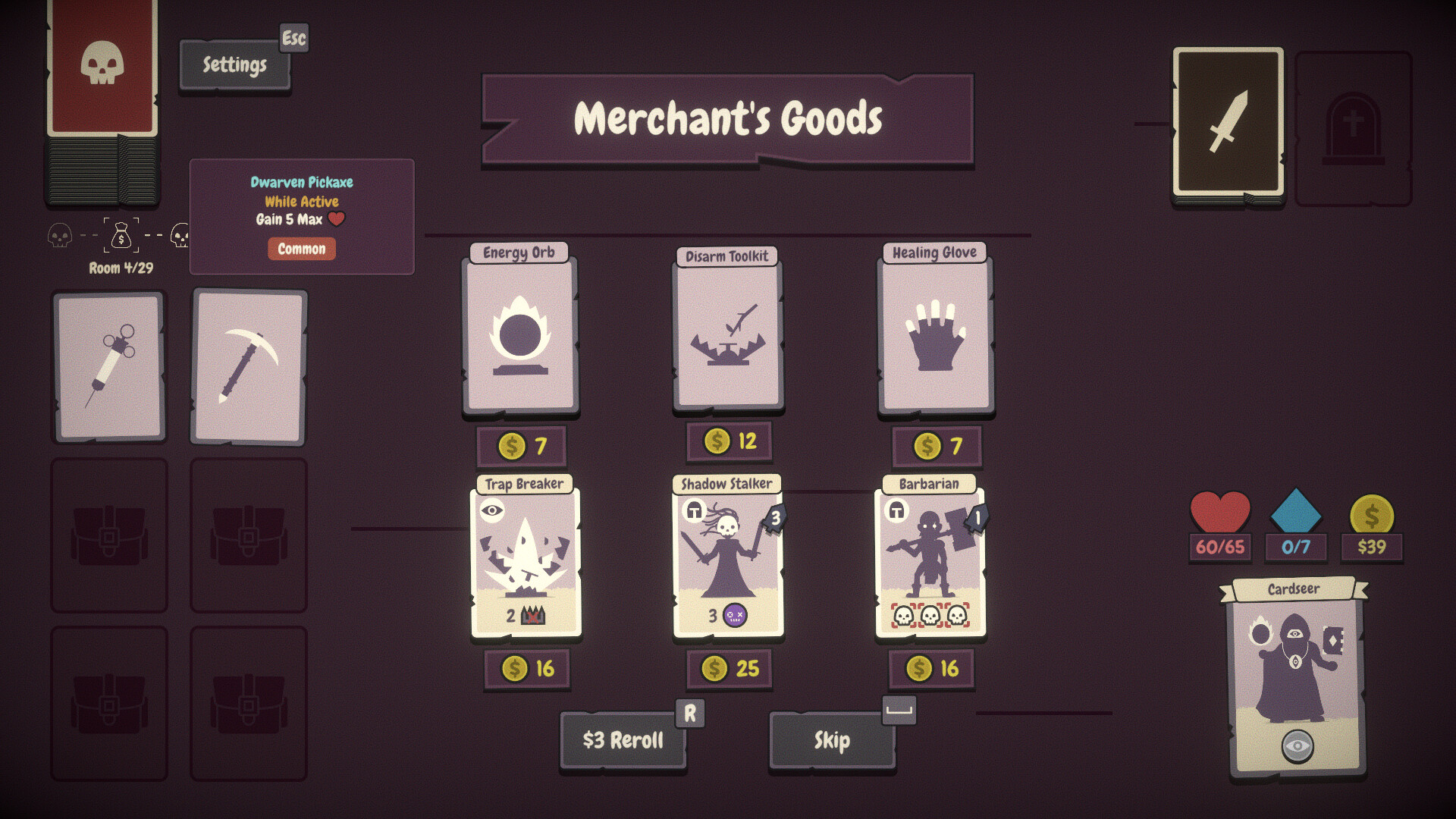 Gameplay of the game Pairs Perils 5