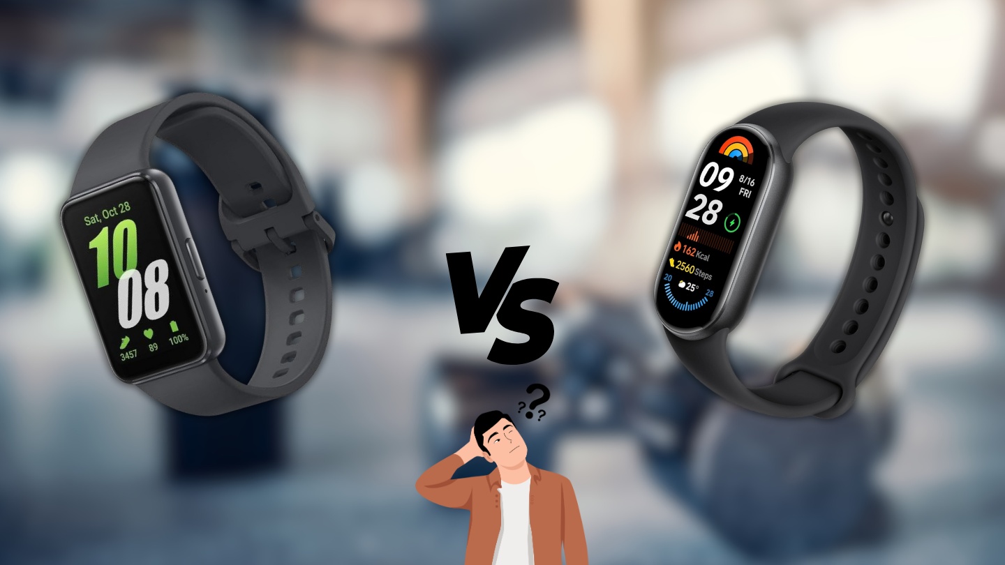 Galaxy Fit 3 contre Band 9