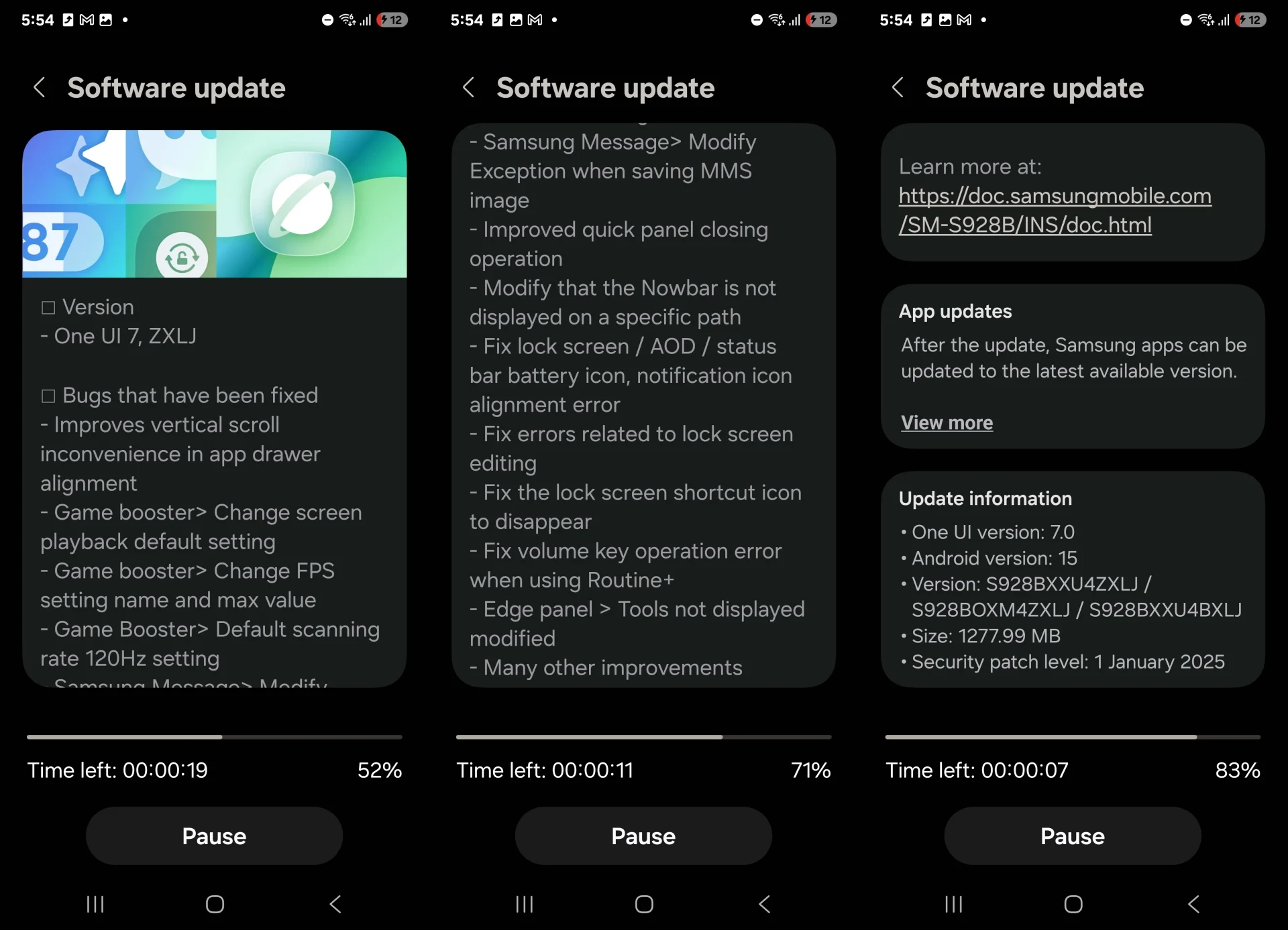 Galaxy S24 Ultra update. Illustration: SamMobile