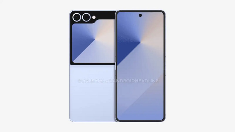 Рендер смартфона Samsung Galaxy Flip 7