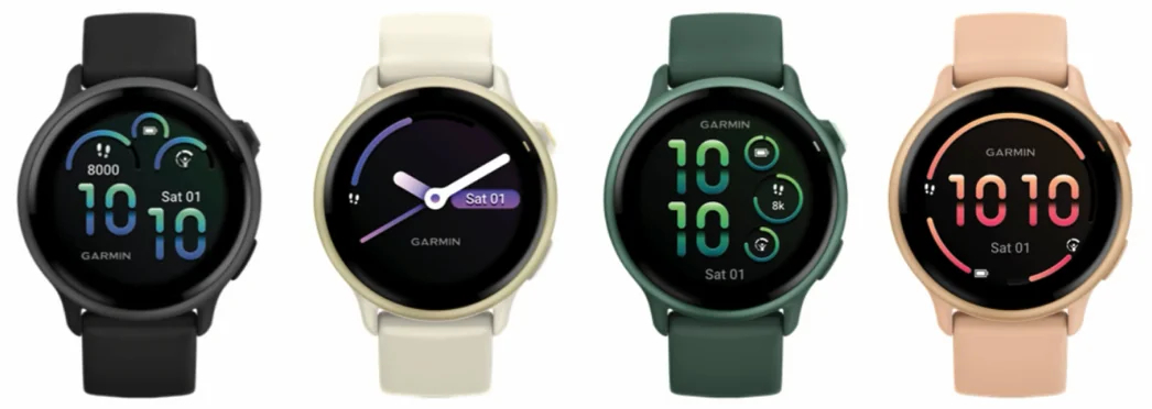 Image from the leaked Garmin Vivoactive 6, bottom part