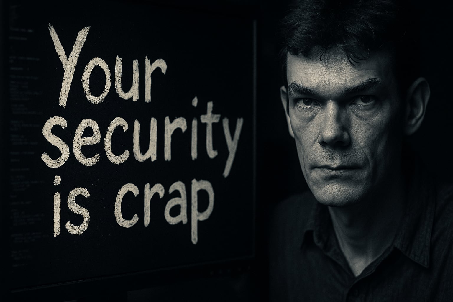 Votre défense est merdique - c'est le message laissé par Gary McKinnon