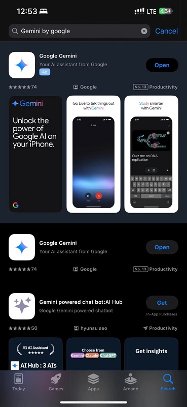Google is preparing a standalone Gemini app for iOS - Philippines users have taken notice-2