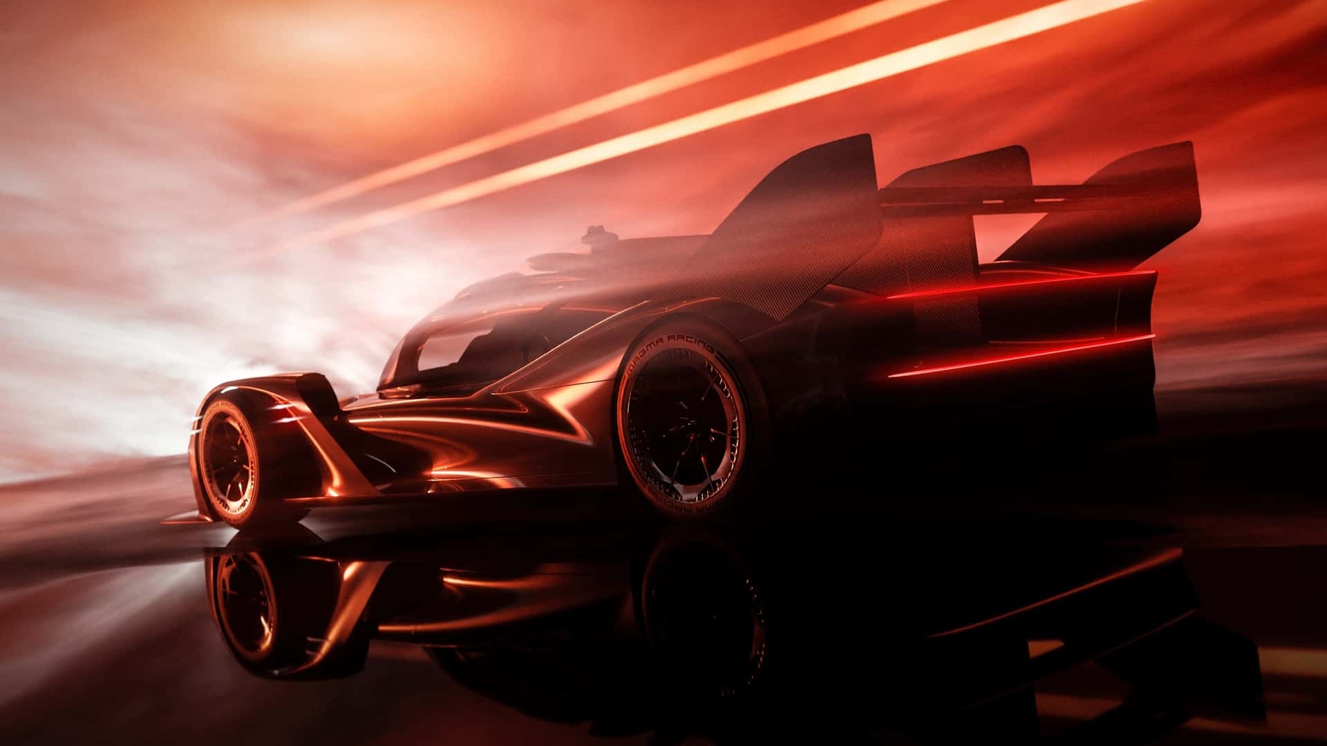 Genesis GMR-001 sur la piste