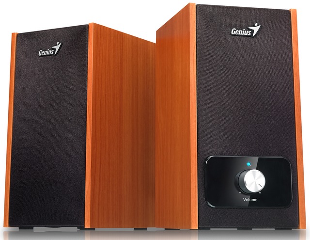 Традиционные колонки Genius SP-HF365B и SP-HF805B