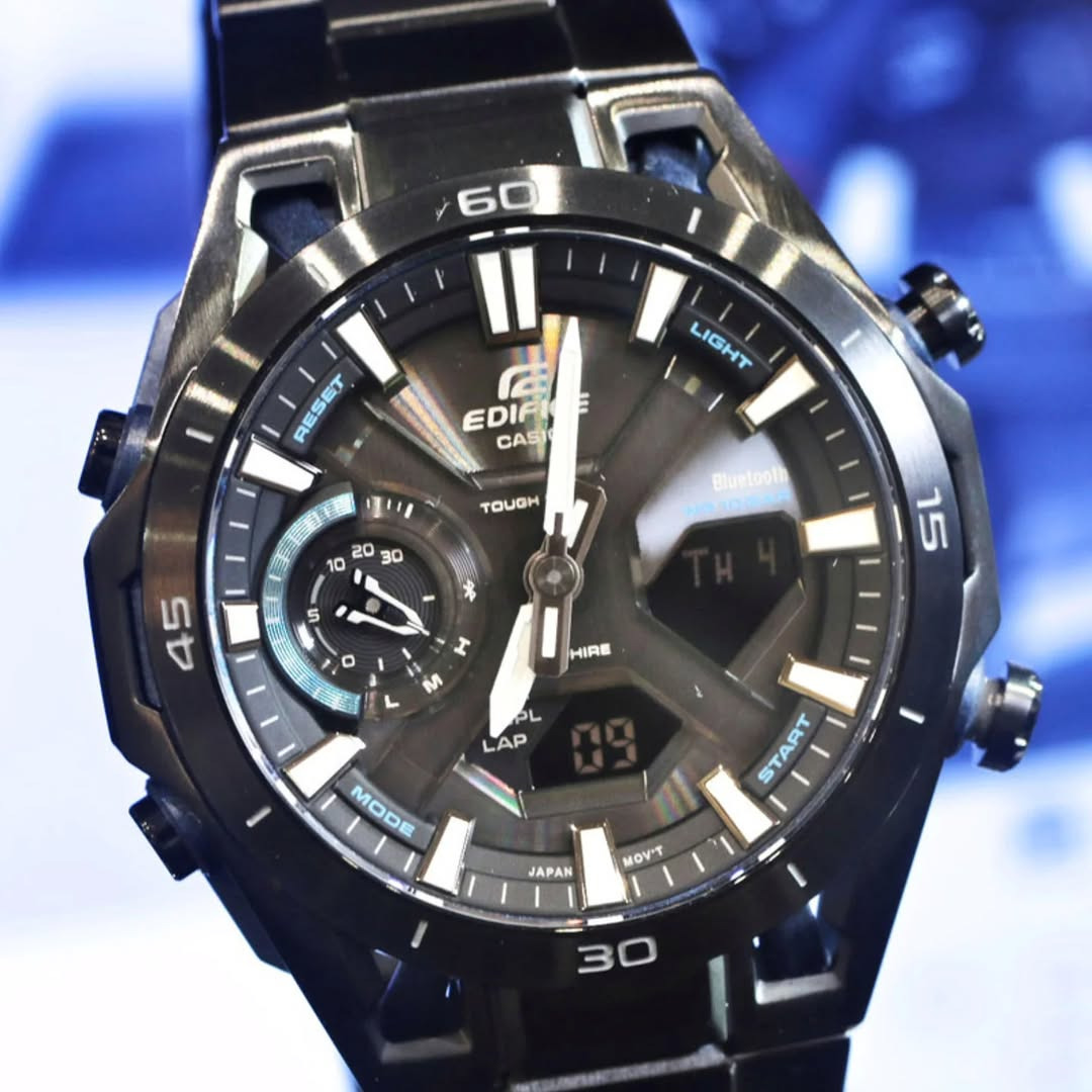Дизайн часов Casio вдохновлен Формулой-1