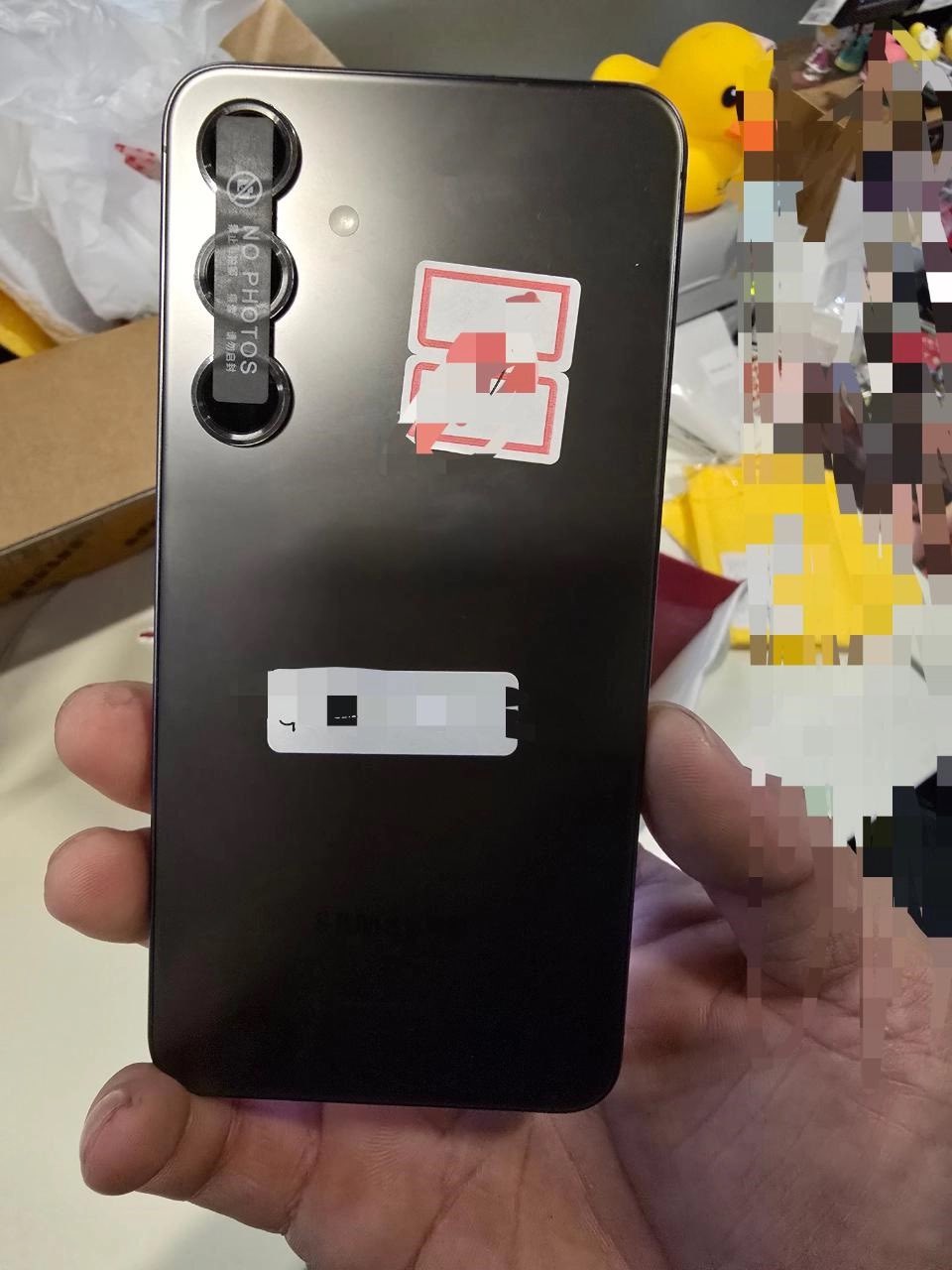Insider image of the Galaxy S25+ shows off the right front panel