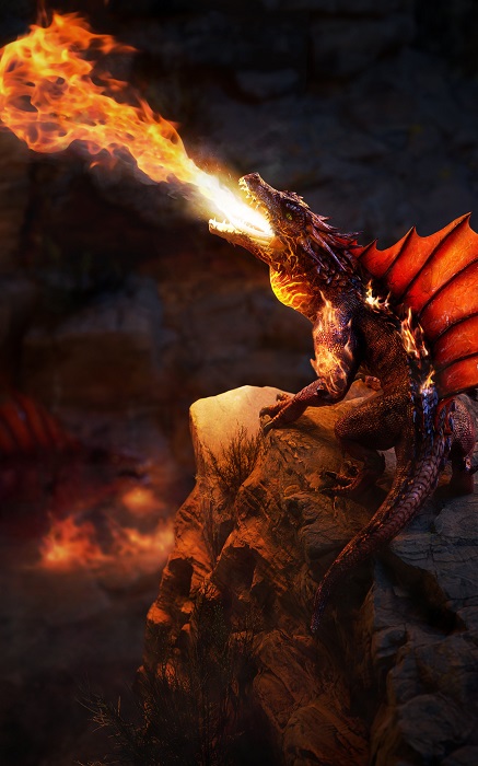 Les développeurs du remake d'Alive : Les développeurs du remake de Gothic ont révélé la nouvelle apparence du redoutable lézard de feu.-2