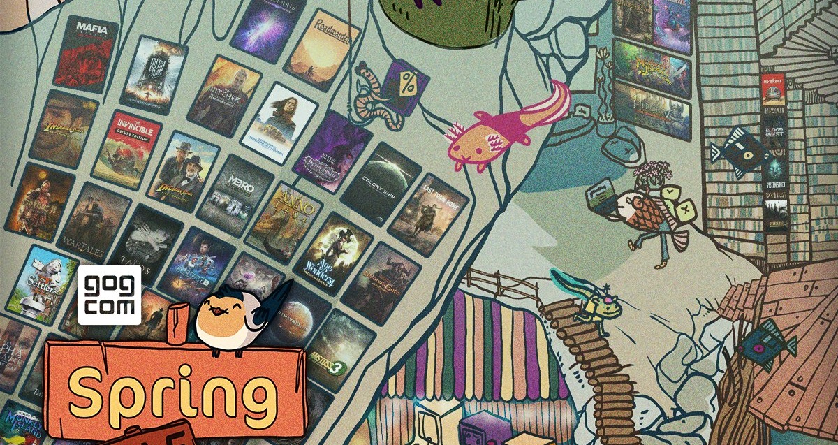 У GOG проходить масштабний весняний розпродаж: 5500 ігор доступні зі знижками до 95%