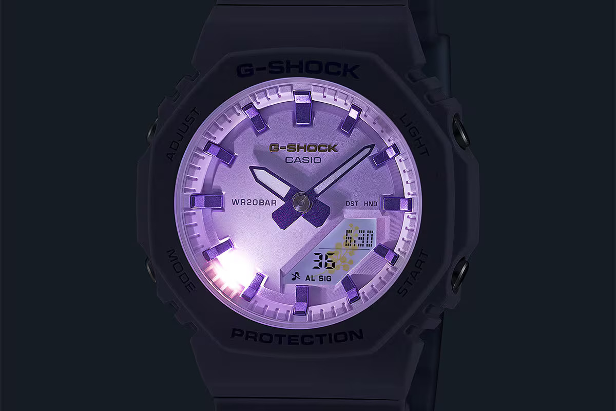 Casio GMA-P2125W-6A - LED экран