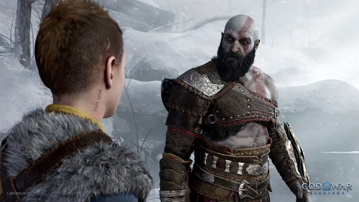 Le calvaire de Kratos ne s'arrête jamais : God of War Ragnarok propose un nouveau mode jeu+ avec une difficulté accrue et un filtre noir et blanc.