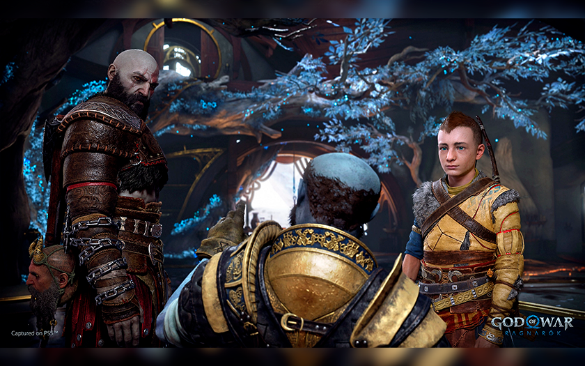 PlayStation Game Size: The size of God of War: Ragnarok will vary in the US and European countries. Requires at least 84 GB of space-2