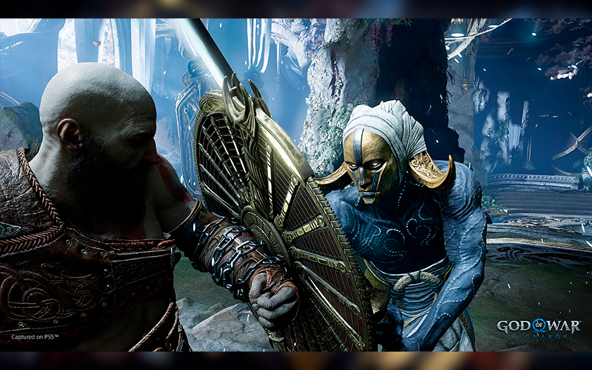 PlayStation Game Size: The size of God of War: Ragnarok will vary in the US and European countries. Requires at least 84 GB of space-3