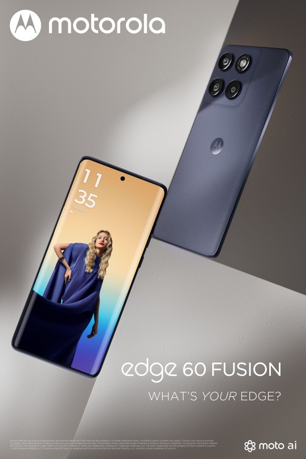Rendu du Motorola Edge 60 Fusion 2