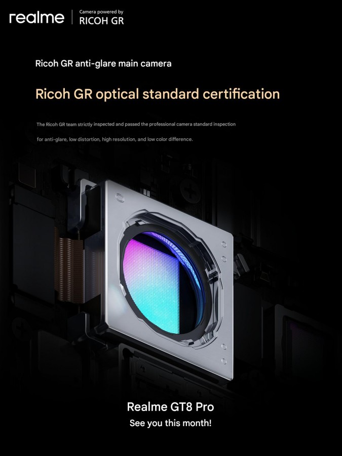 Design of the Realme GT 8 Pro smartphone