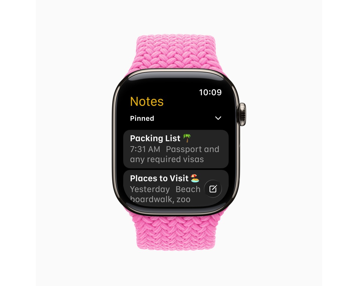 Галерея нових функцій watchOS 26