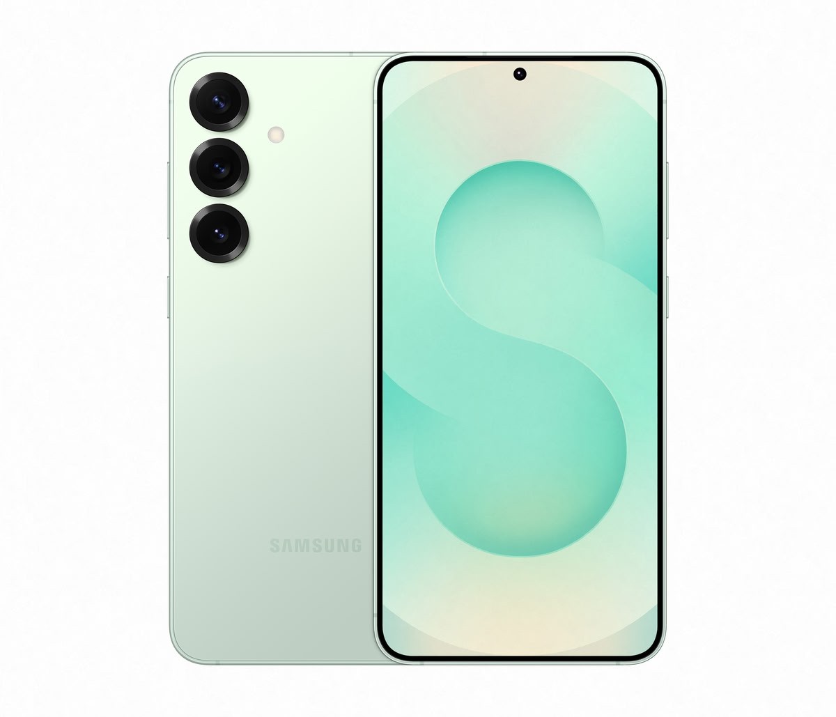 Samsung Galaxy S25+ в синем цвете