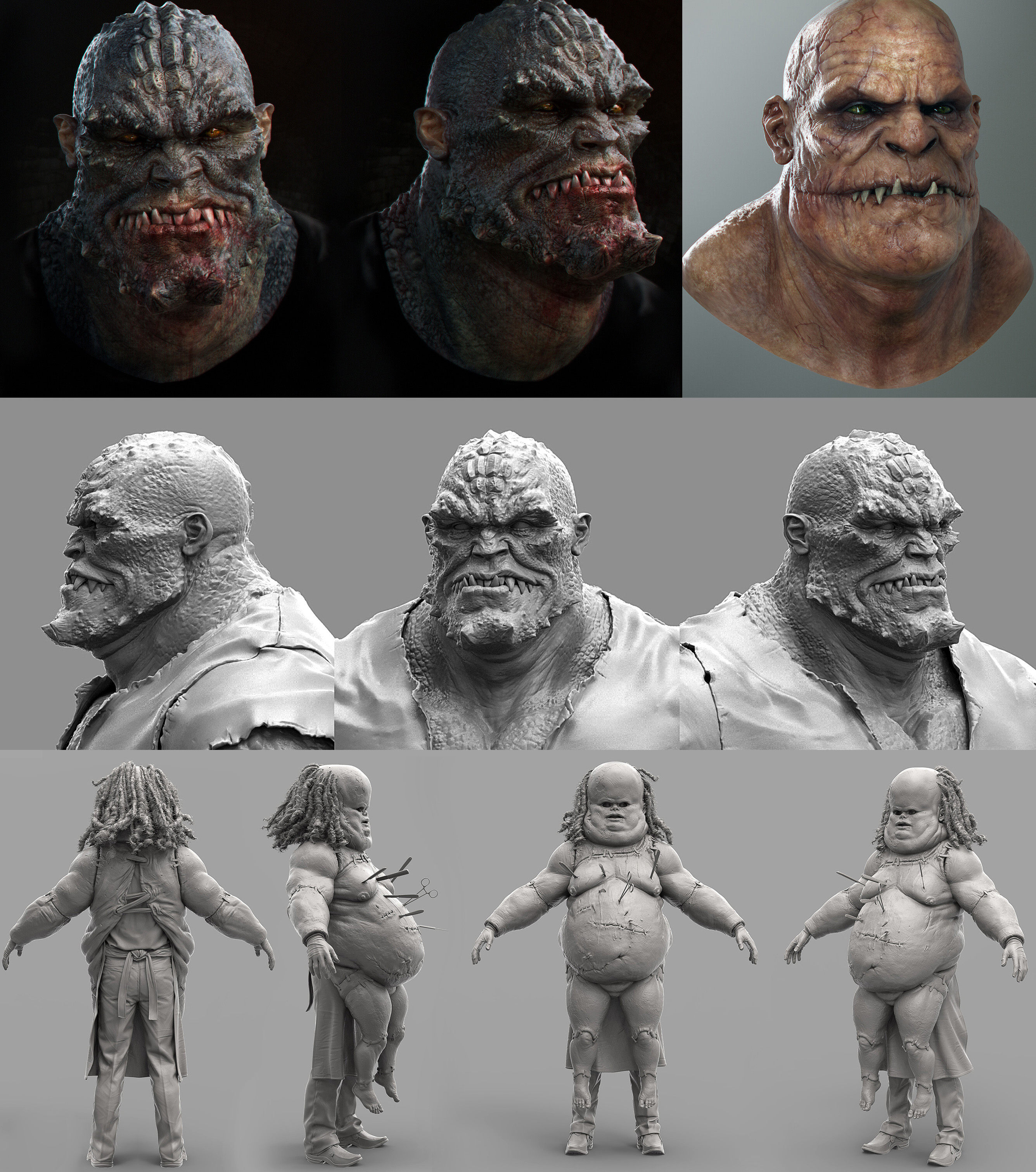 Concept art of the Huntress