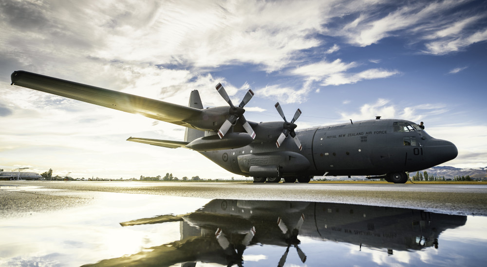 Транспортний літак C-130H Hercules
