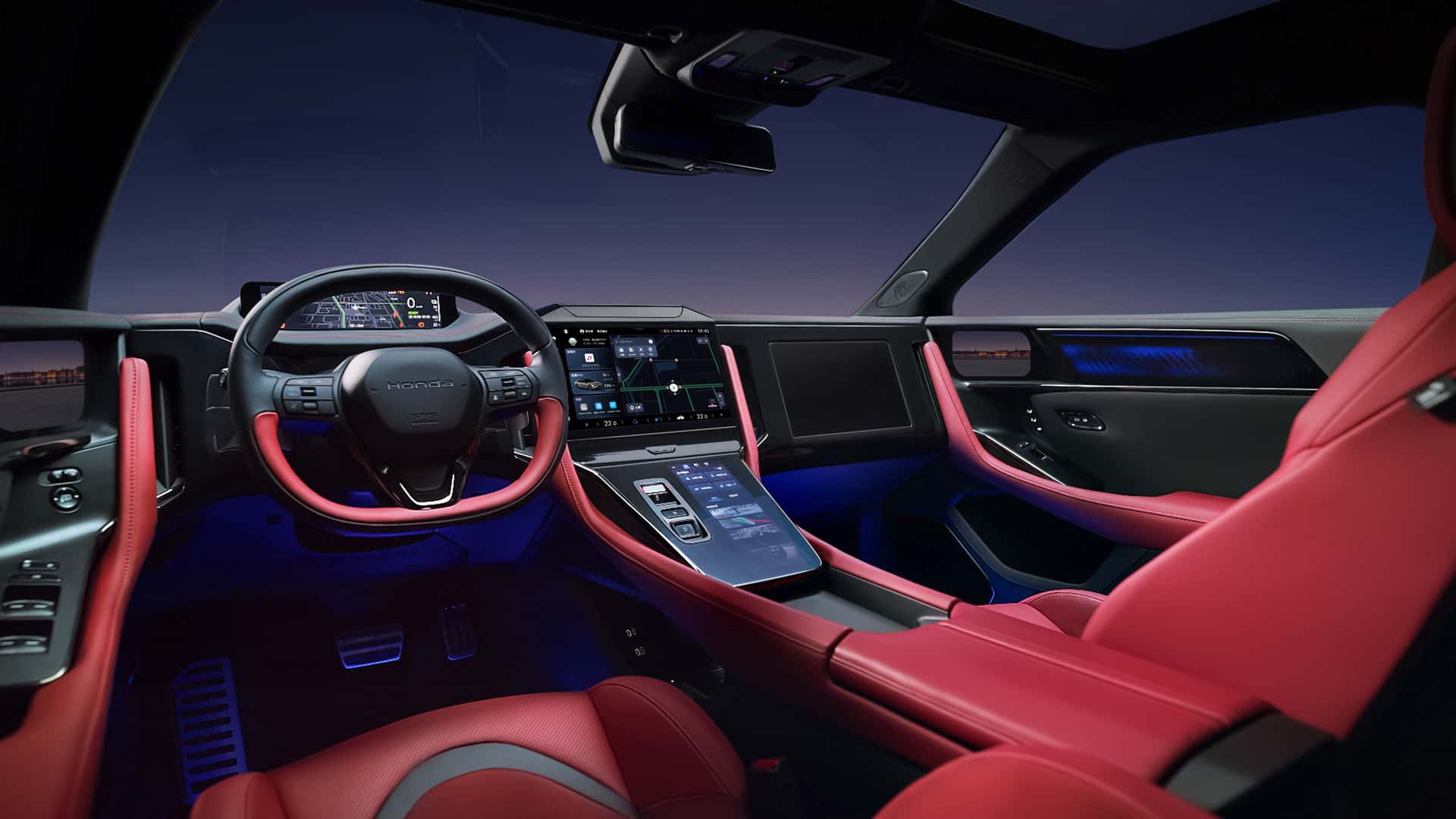 Интерьер Honda GT. Иллюстрация: Honda