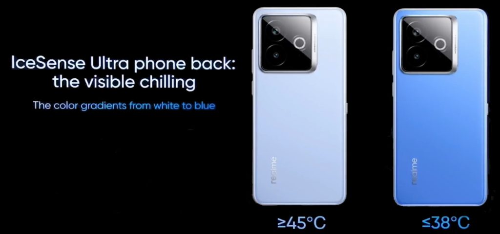 Rear panel of the IceSense Ultra smartphone