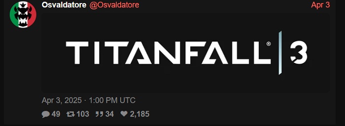 Titanfall 3 logo