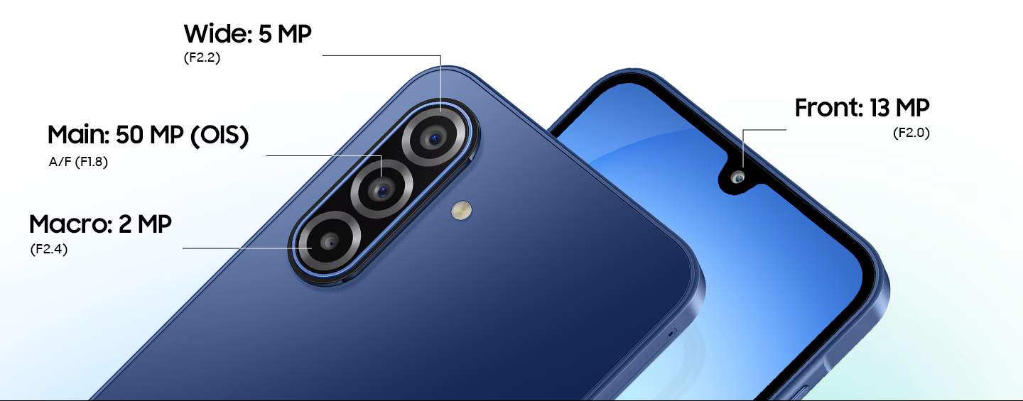 Смартфон Samsung Galaxy F17 5G в фіолетовому кольорі